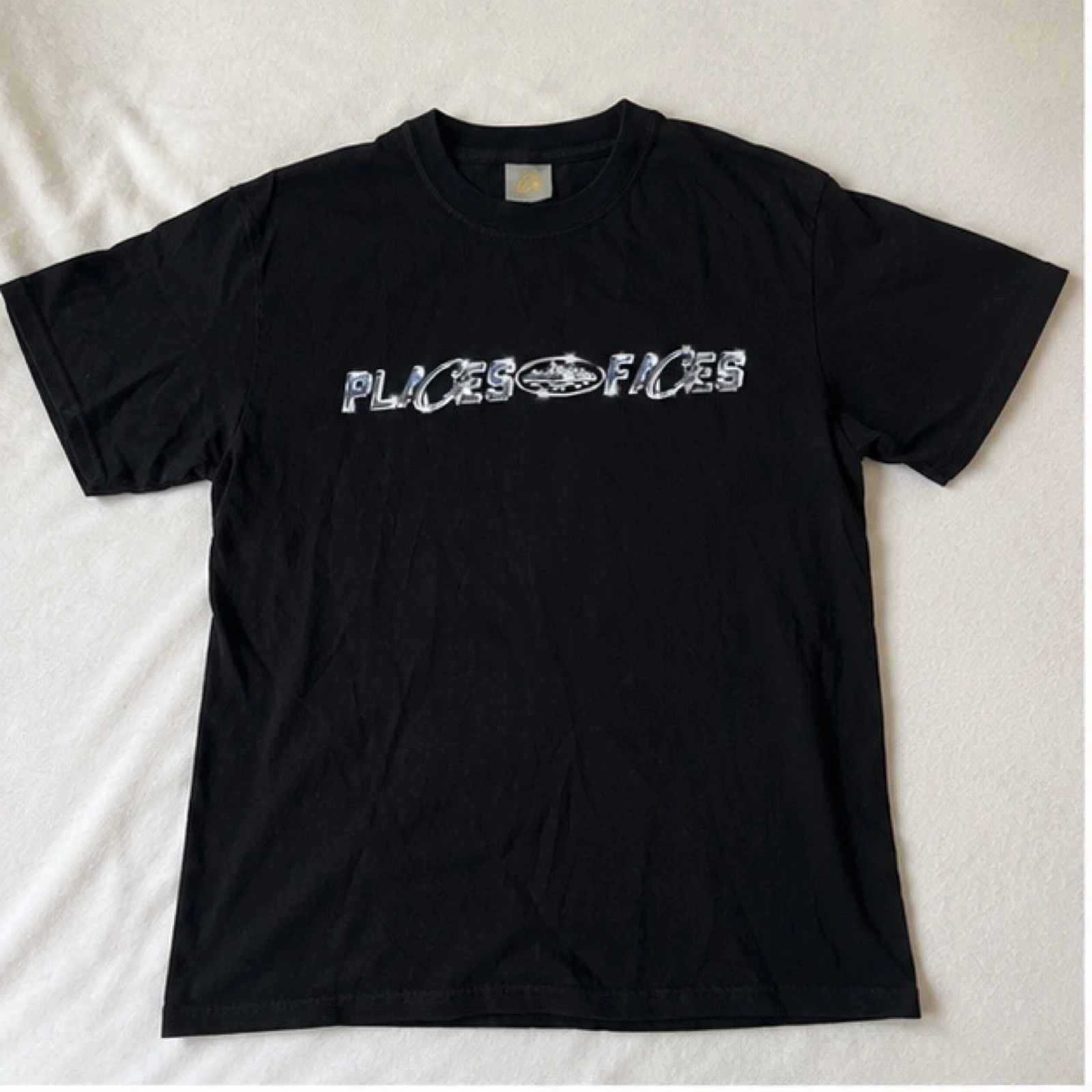 Corteiz x Places+Faces Camiseta negra – Talla S – photo 2
